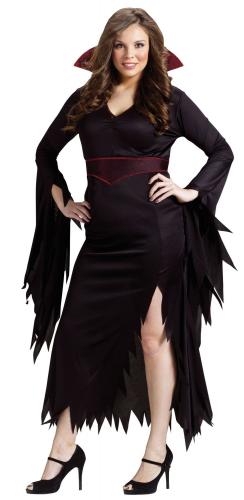 Костюм шикарной вампирши Plus Size - купить 